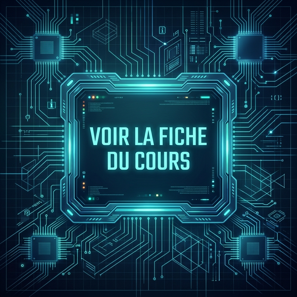 Fiche du cours Fiche du cours